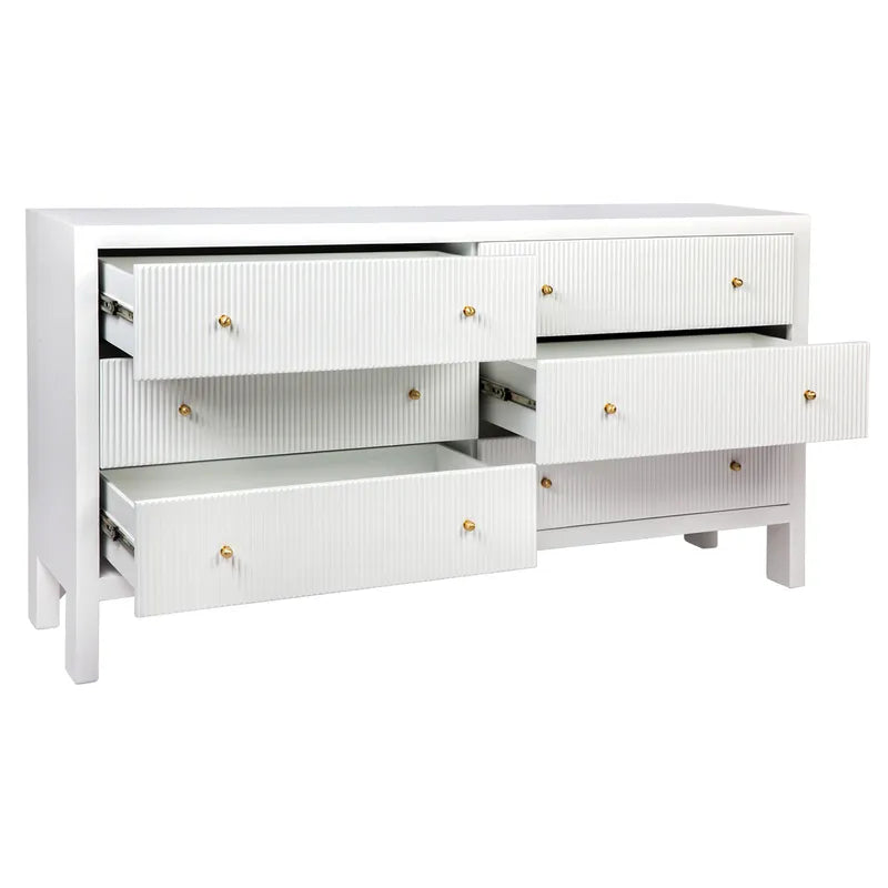 Ariana Chest of Drawers - White