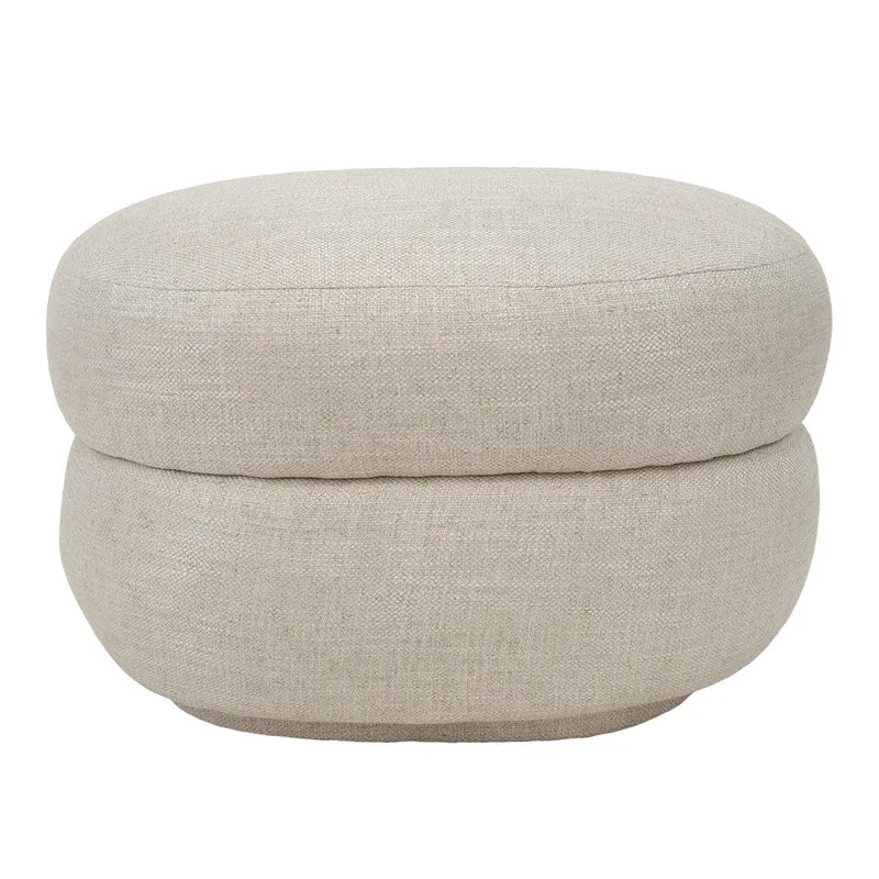 Aurora Foot Stool (Natural Linen)