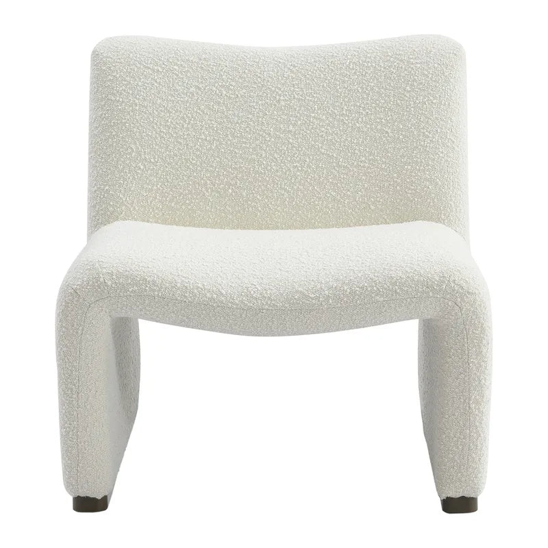 Beau Lounge Chair (White Boucle)
