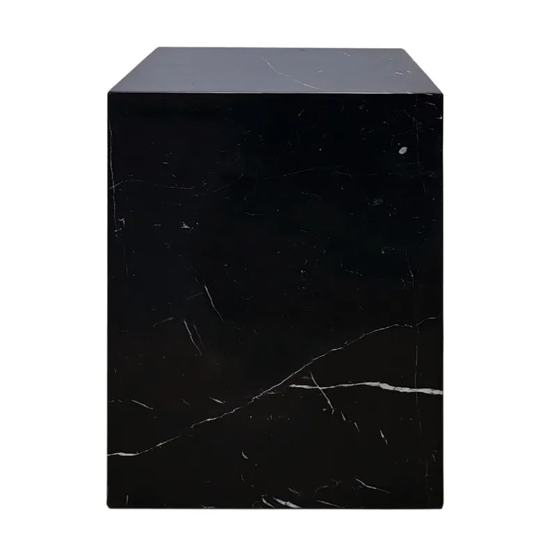 Hendrix Marble Side Table - Black