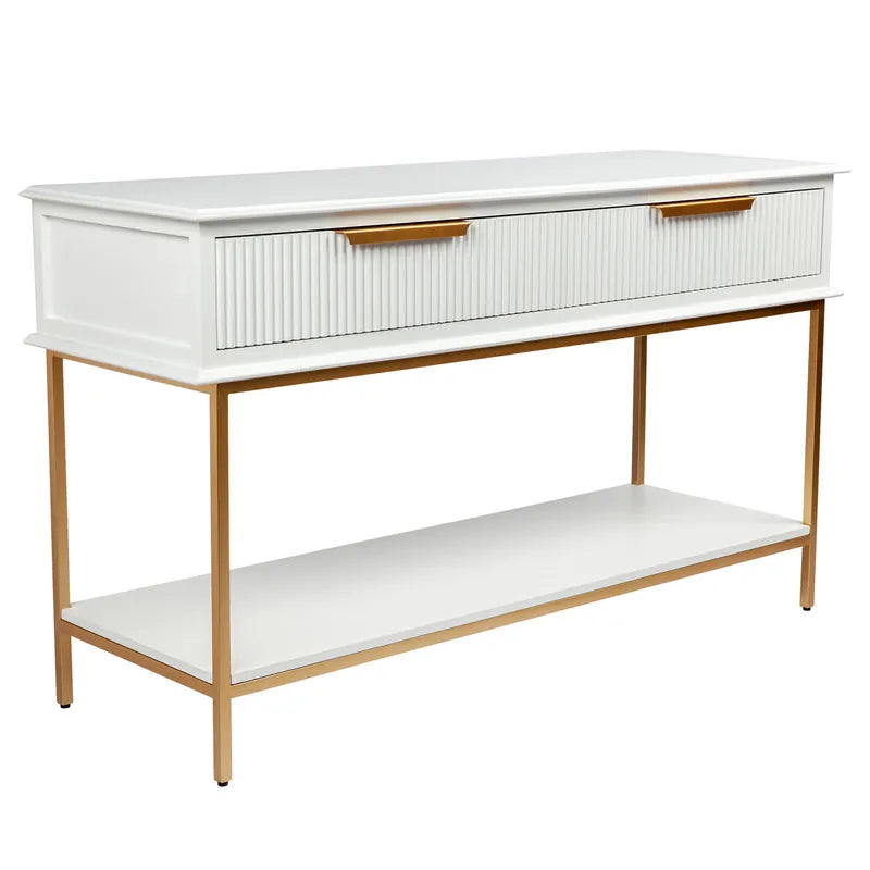Aimee Console Table (White)