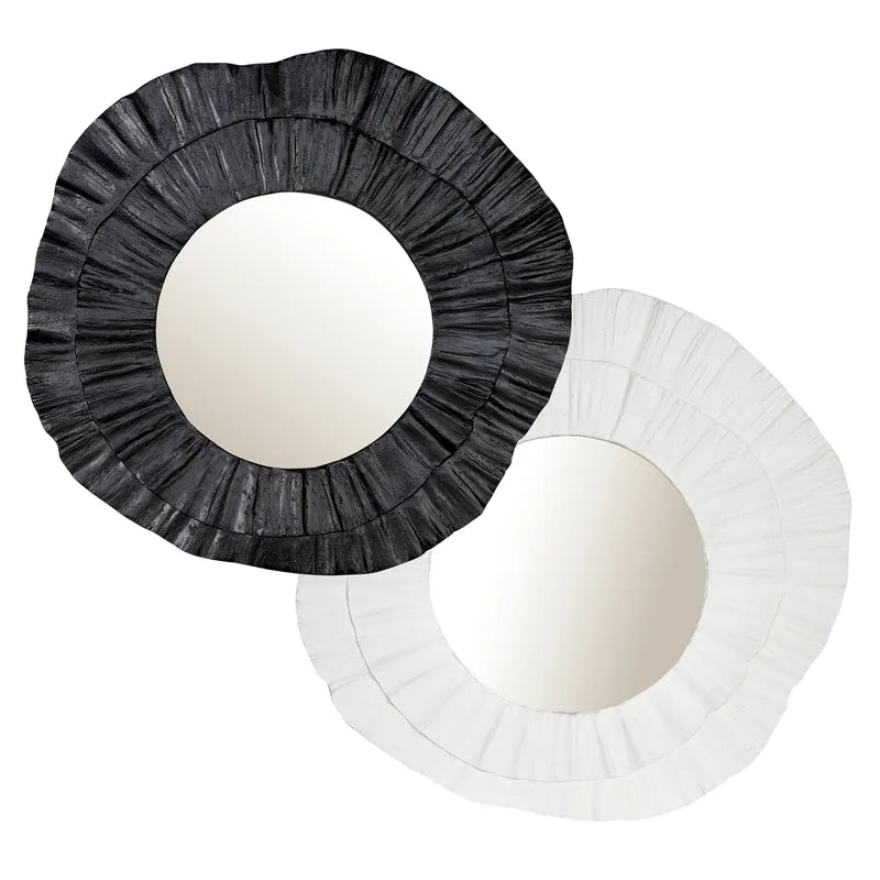 Corfu Wall Mirror - Black