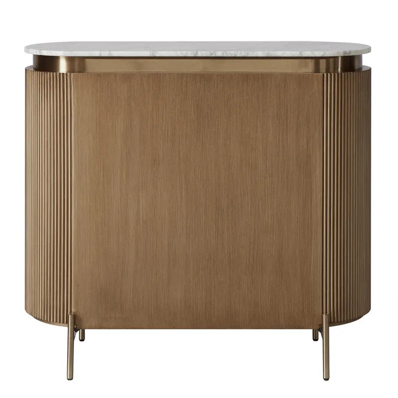 Demarco Cabinet - Gold