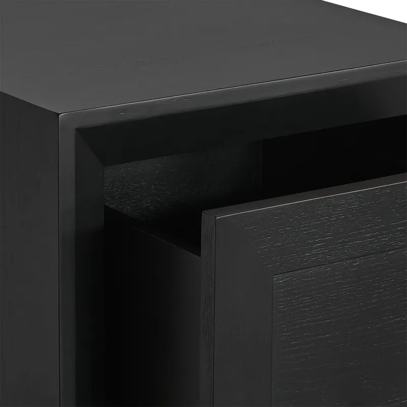Balmain Bedside Table - Black