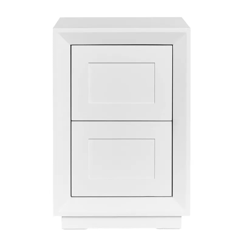 Balmain Bedside Table - White