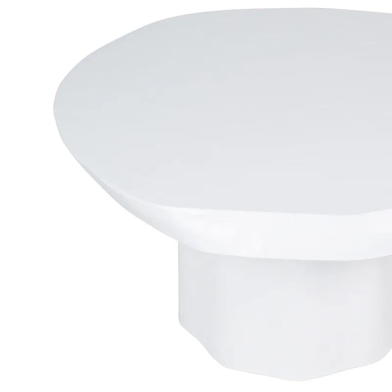 Sorrento Coffee Table - Small - White - Outdoor