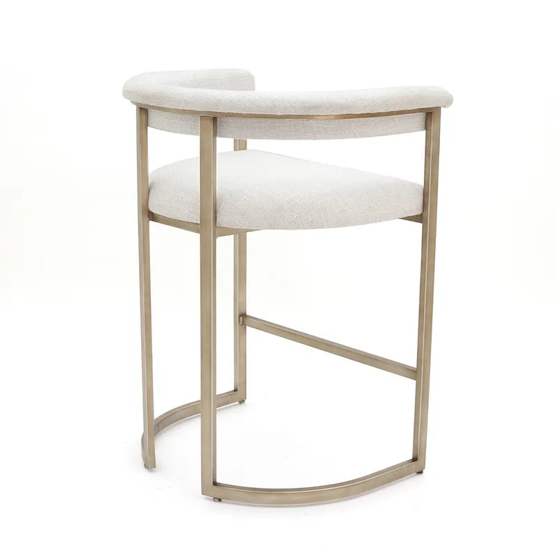 Dino Kitchen Stool - Natural Linen