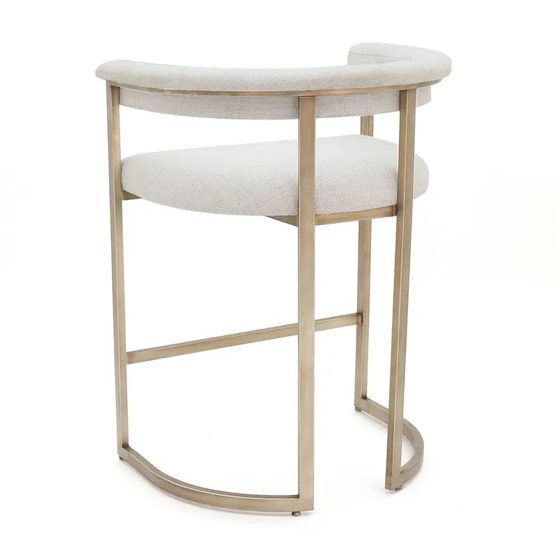 Dino Kitchen Stool - Natural Linen