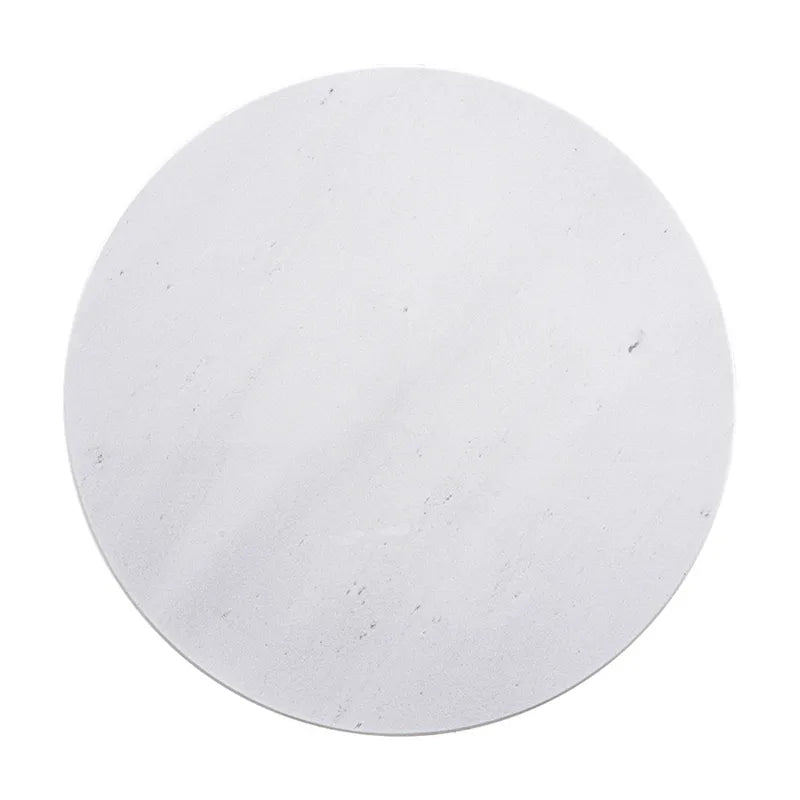 Mason Round Side Table - Black