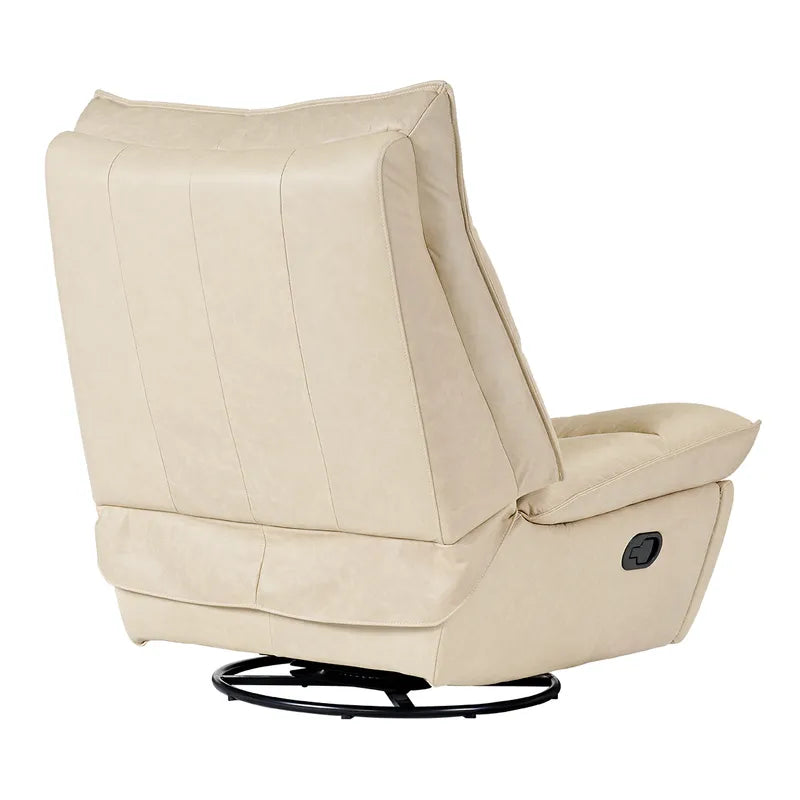 Lusitano Recliner Chair - Cream Leather