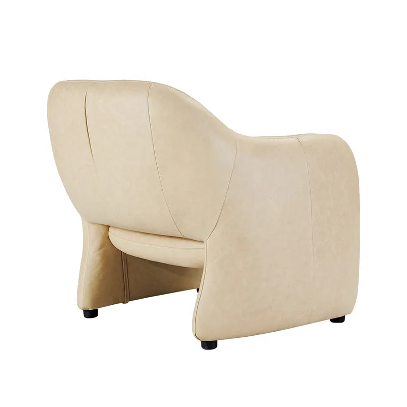 Clifton Armchair - Cream Leather
