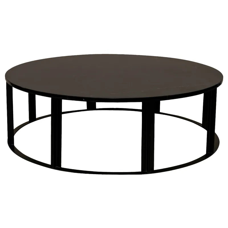 Bowie Marble Coffee Table - Black