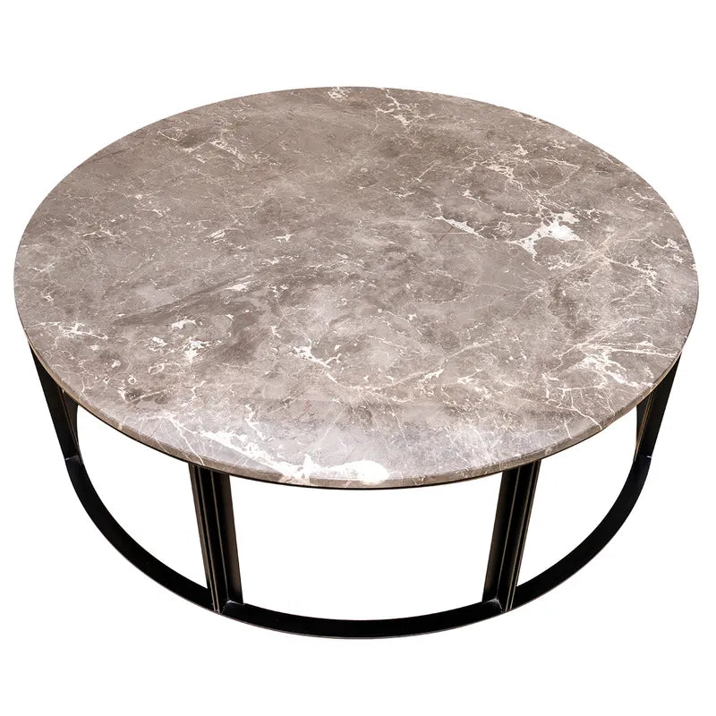 Bowie Marble Coffee Table - Grey