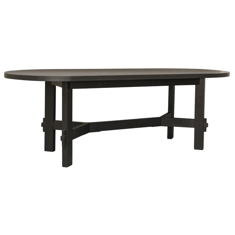 Noho Oval Dining Table - Black