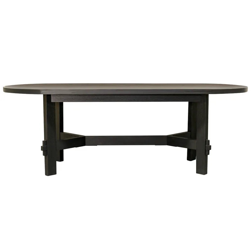 Noho Oval Dining Table - Black