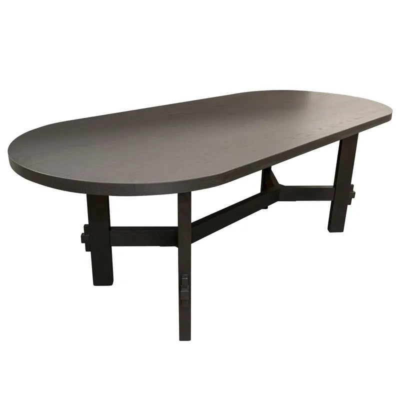 Noho Oval Dining Table - Black