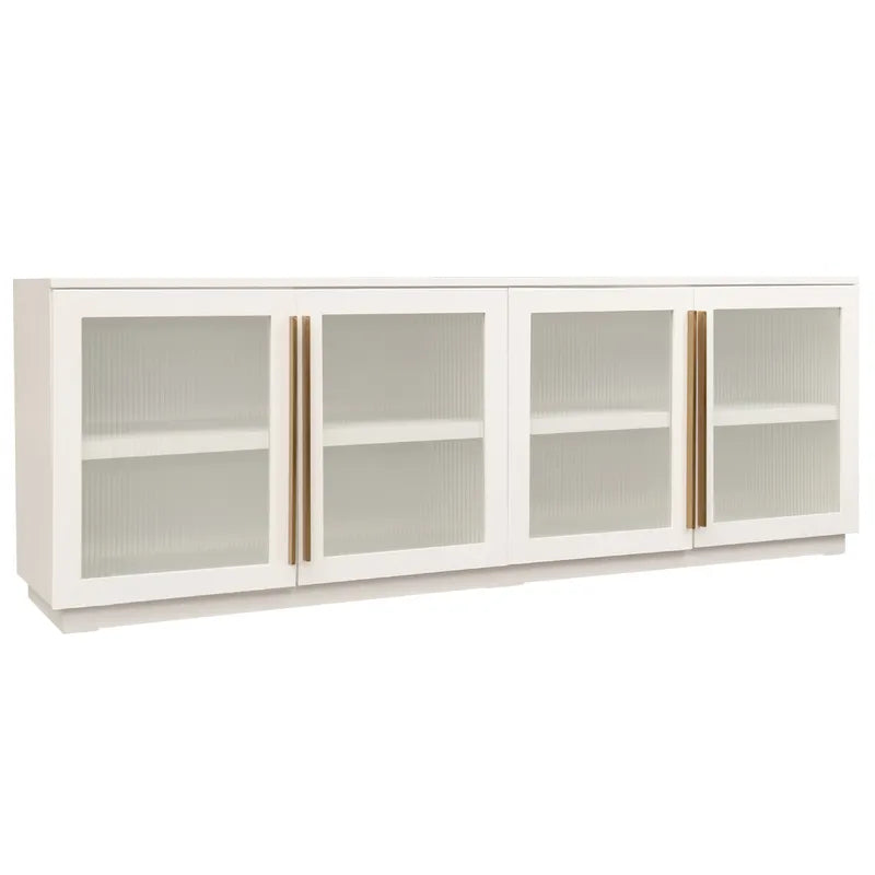 Santiago Oak Buffet - White