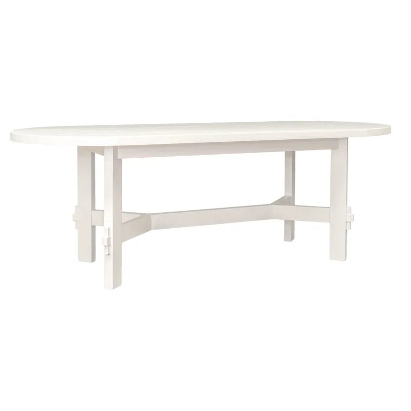 Noho Oval Dining Table - White