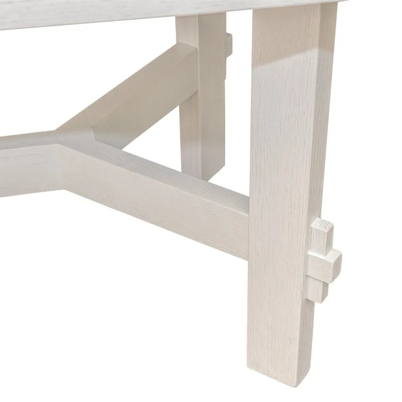 Noho Oval Dining Table - White