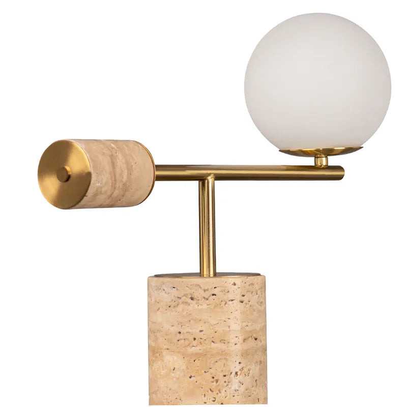 Zamora Travertine Table Lamp