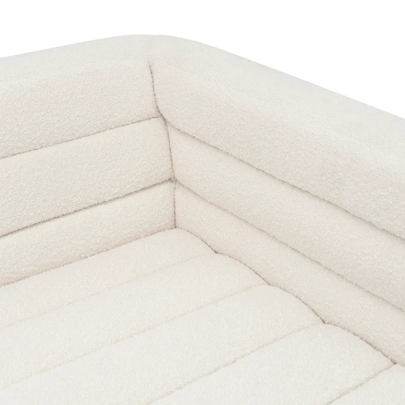 Colorado 3 Seater Sofa - White Boucle