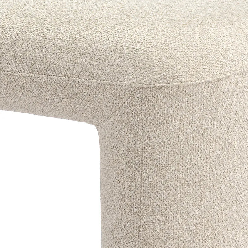 Piper Bench Ottoman - Natural