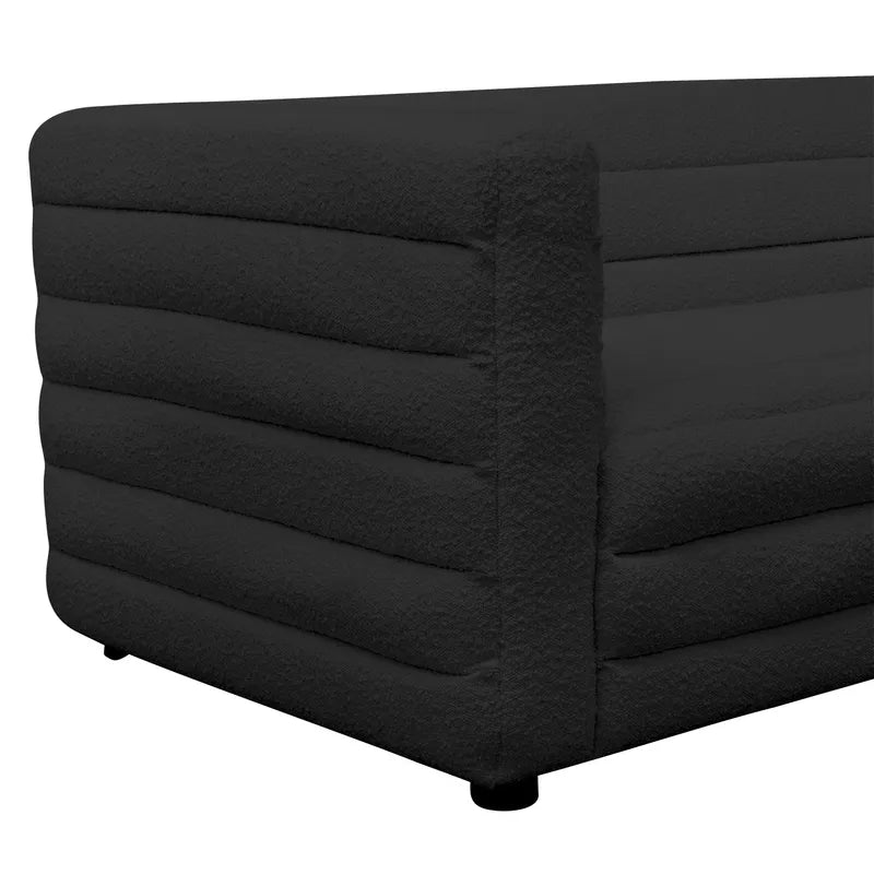 Colorado 3 Seater Sofa - Black Onyx Boucle