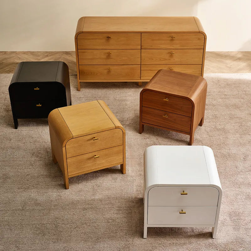 Chisholm Bedside Table - Walnut