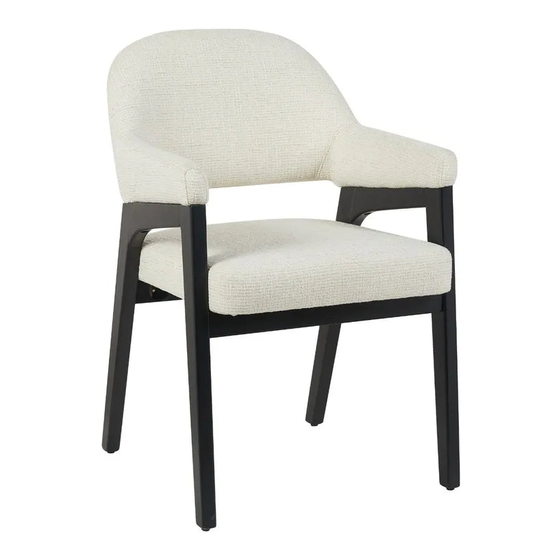 Koen Dining Armchair - Ivory