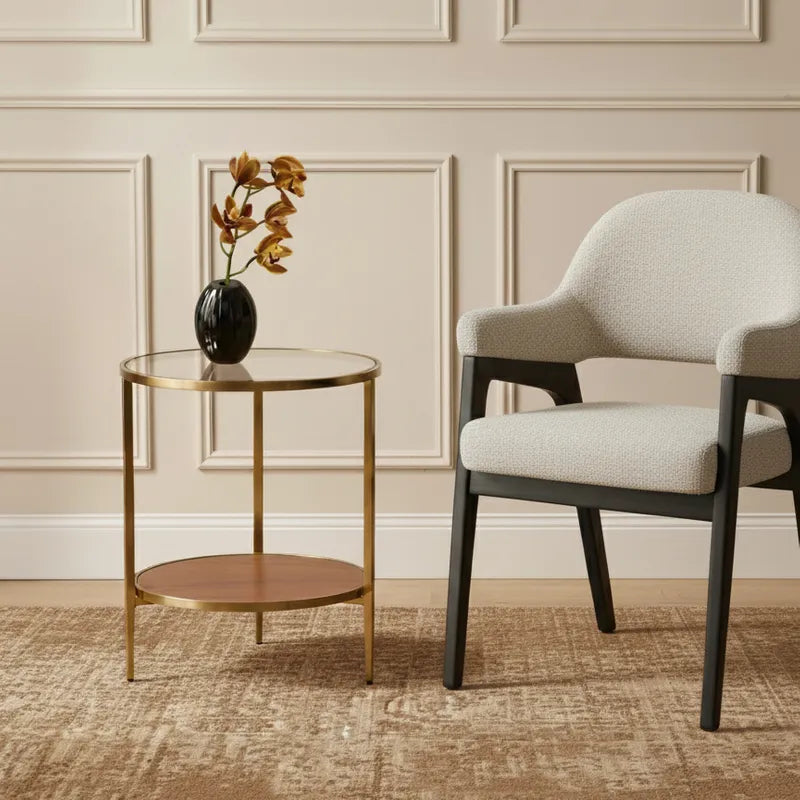 Koen Dining Armchair - Ivory