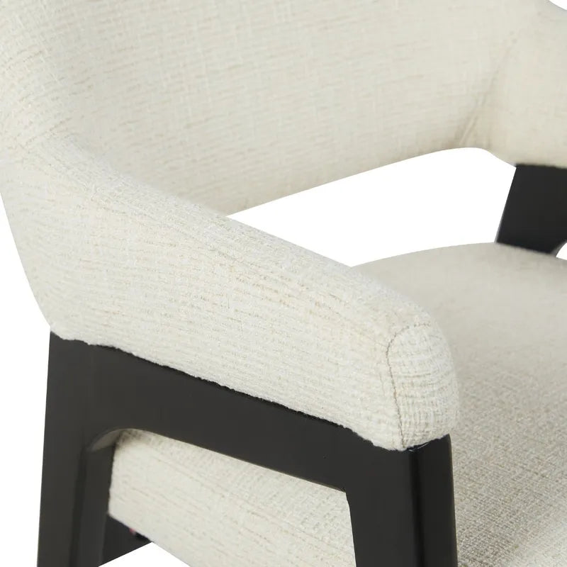 Koen Dining Armchair - Ivory