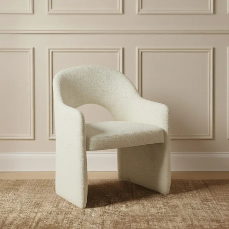Bree Dining Armchair - Ivory