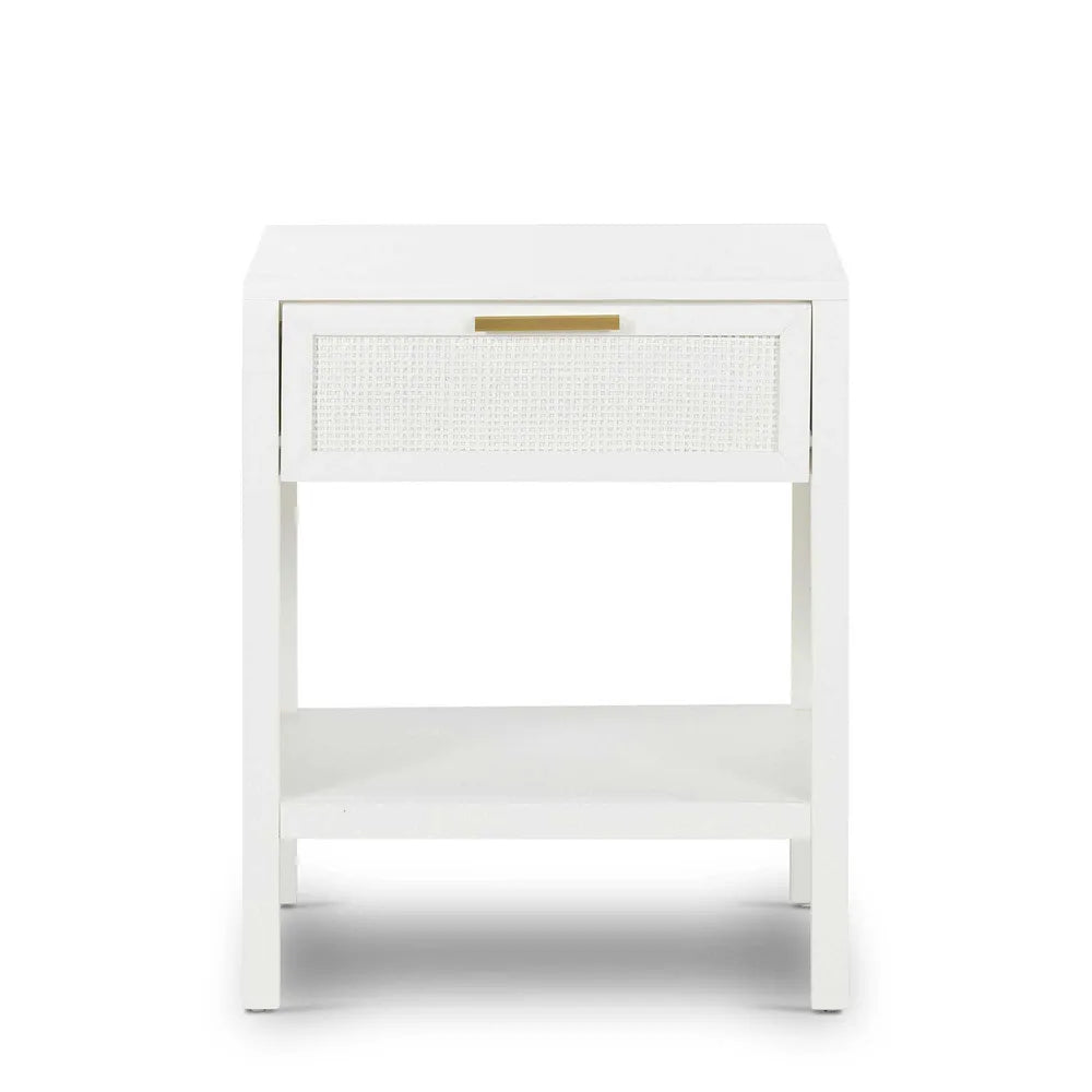 Santorini Bedside Table (White)