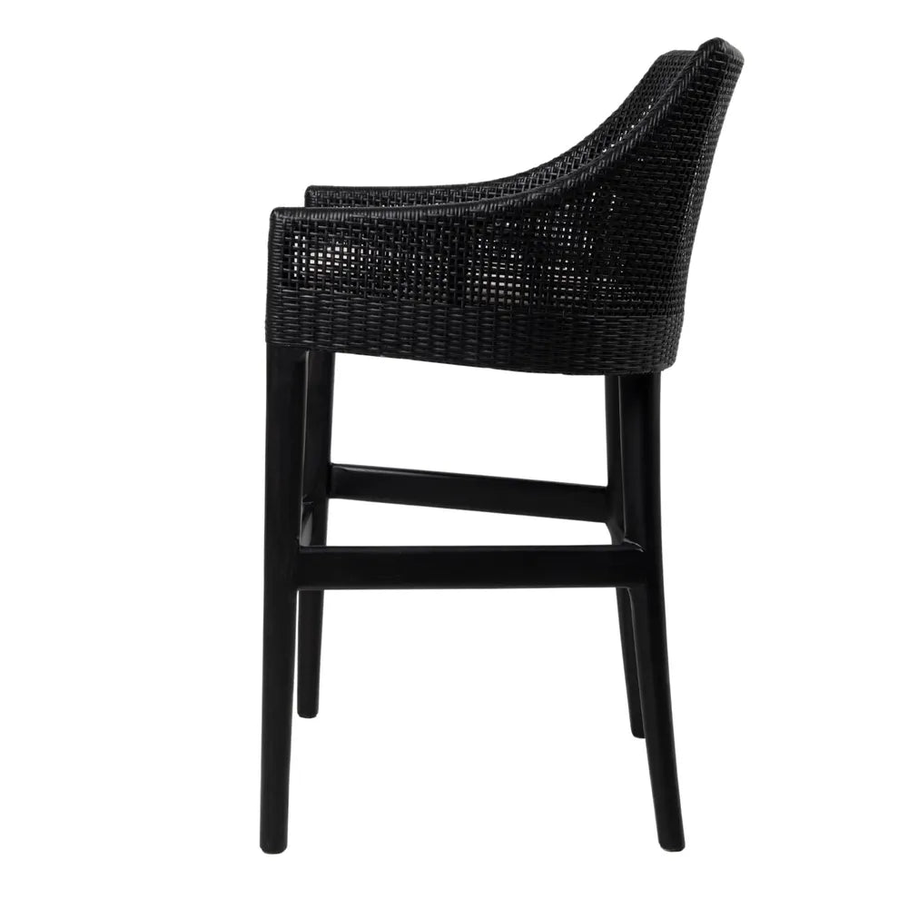 Charlotte Bar Stool - Black