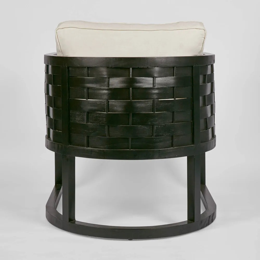 Weave Lounge Chair - Black