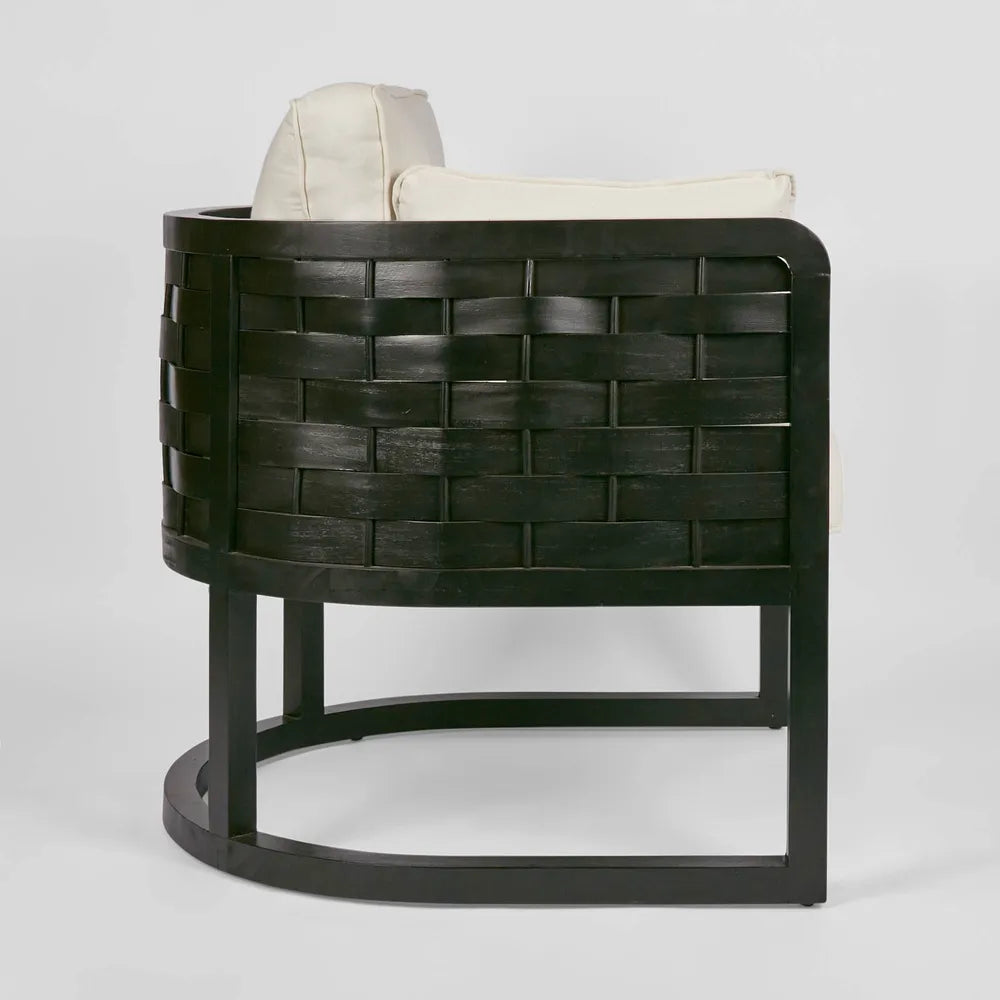 Weave Lounge Chair - Black