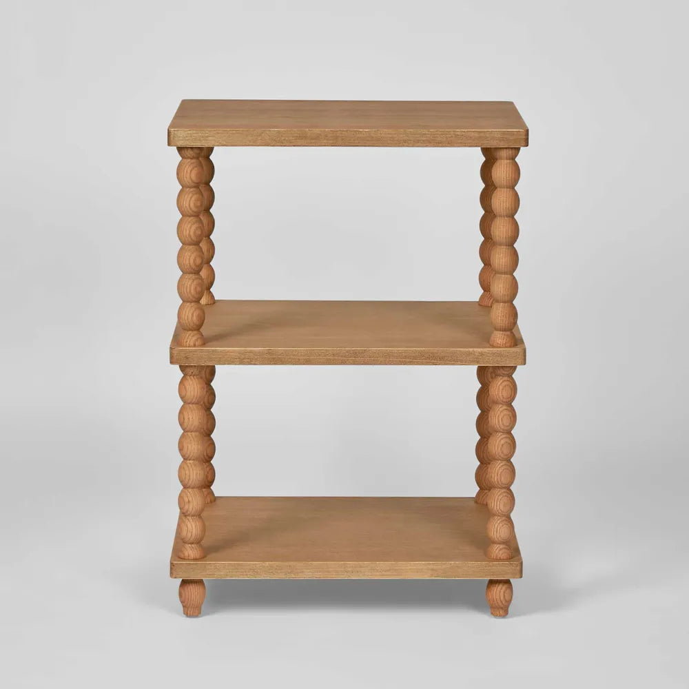 Bobbin Oak Side Table - Natural