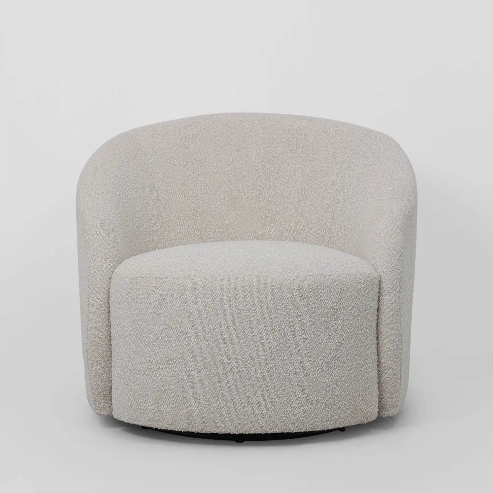 Sierra Swivel Armchair - Boucle