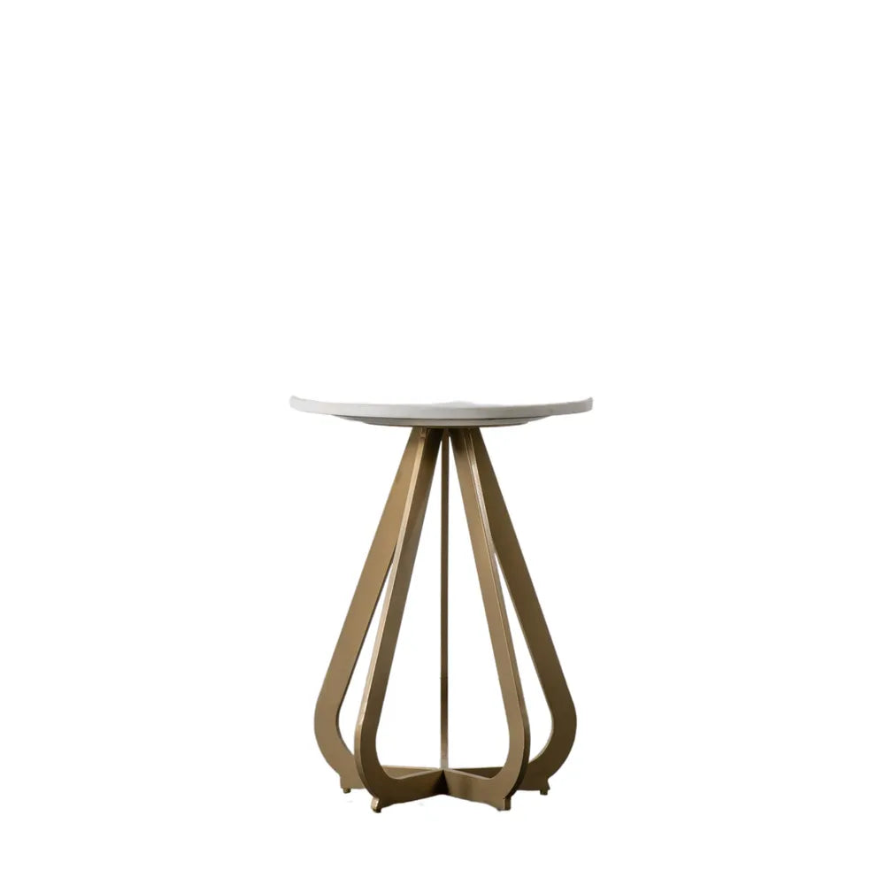 Moorgate Side Table - Gold