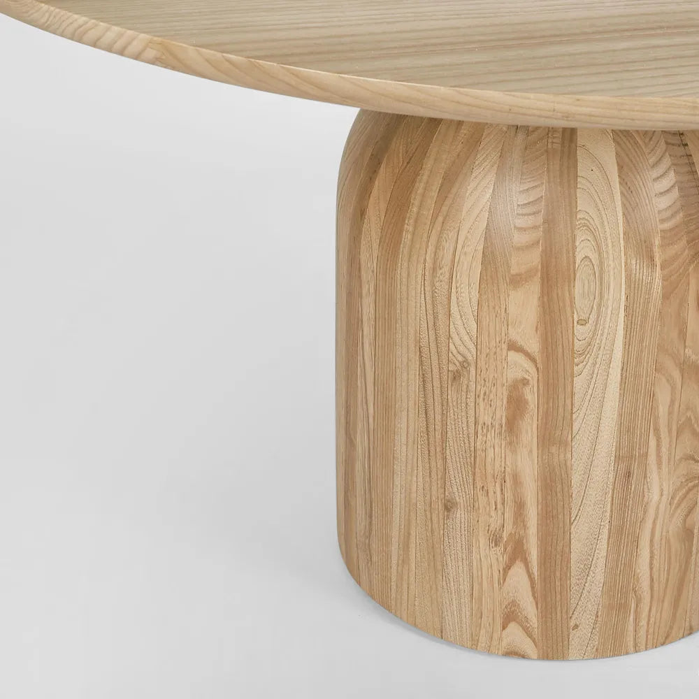 Olive Dining Table - Round - Natural