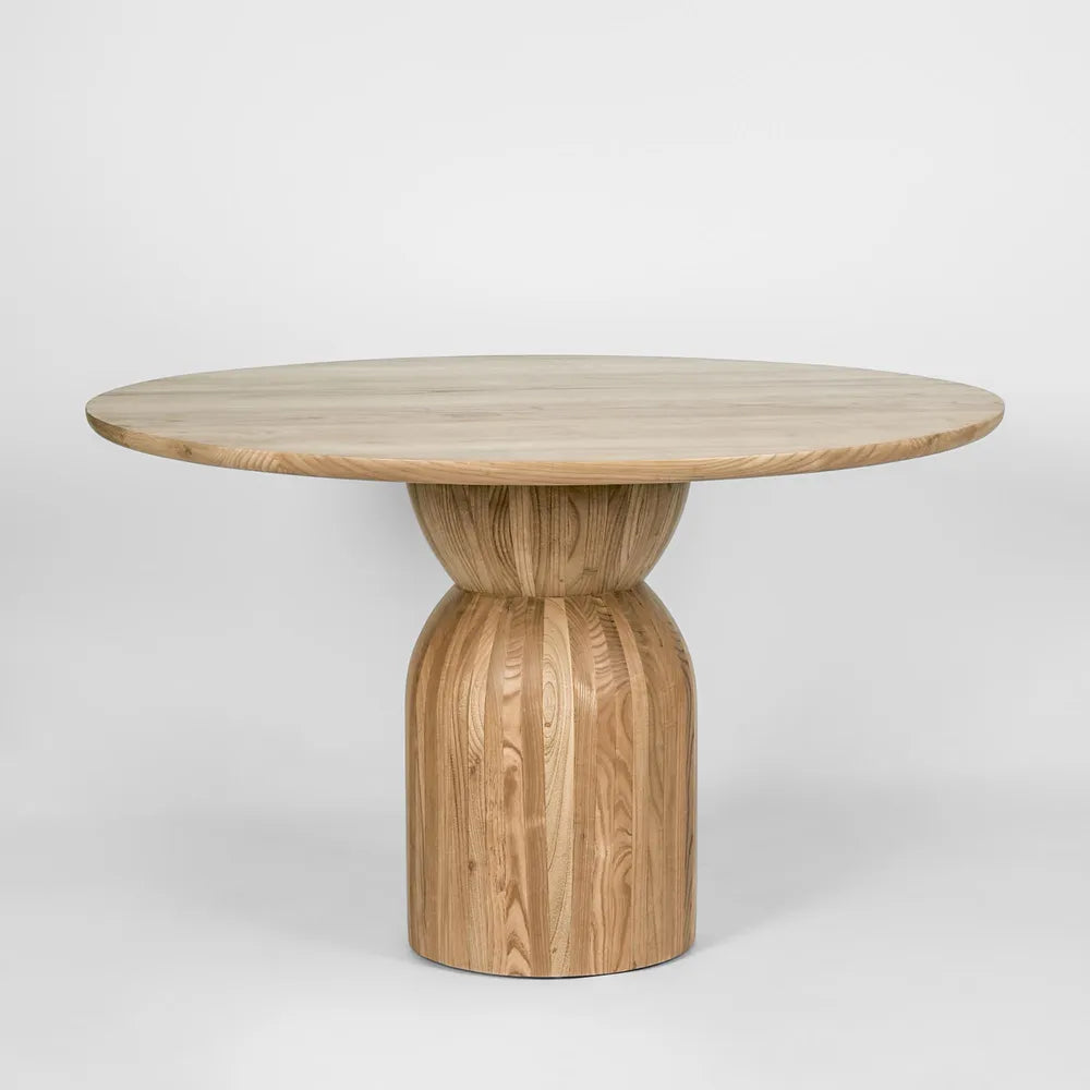 Olive Dining Table - Round - Natural