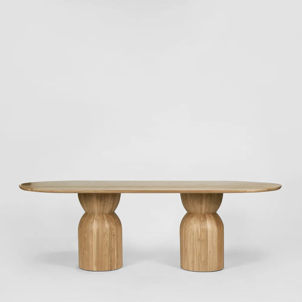 Olive Dining Table - Oval - Natural