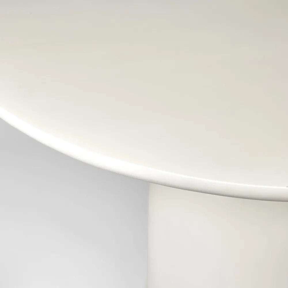 Olive Dining Table - Round - White