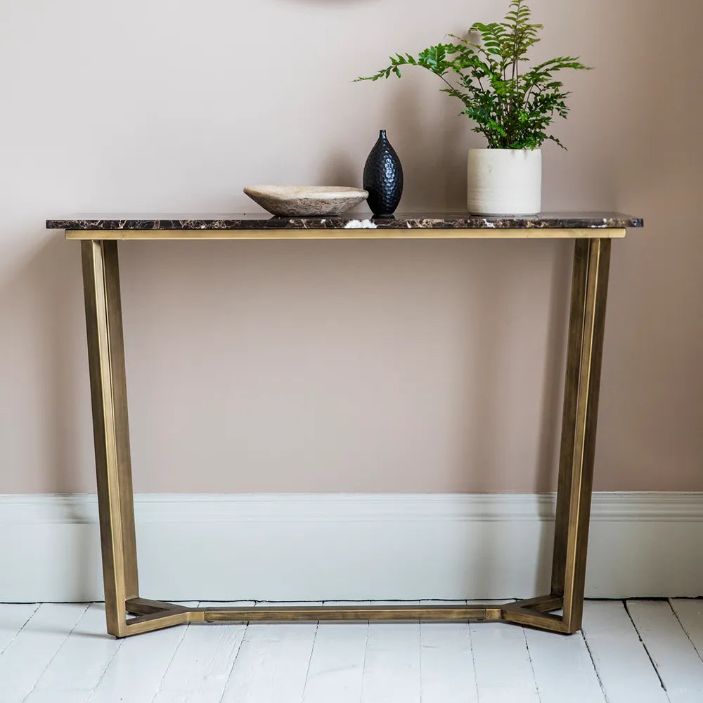 Emperor Marble Console Table