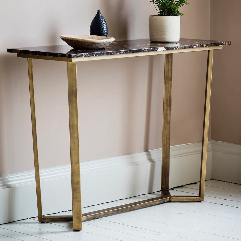 Emperor Marble Console Table