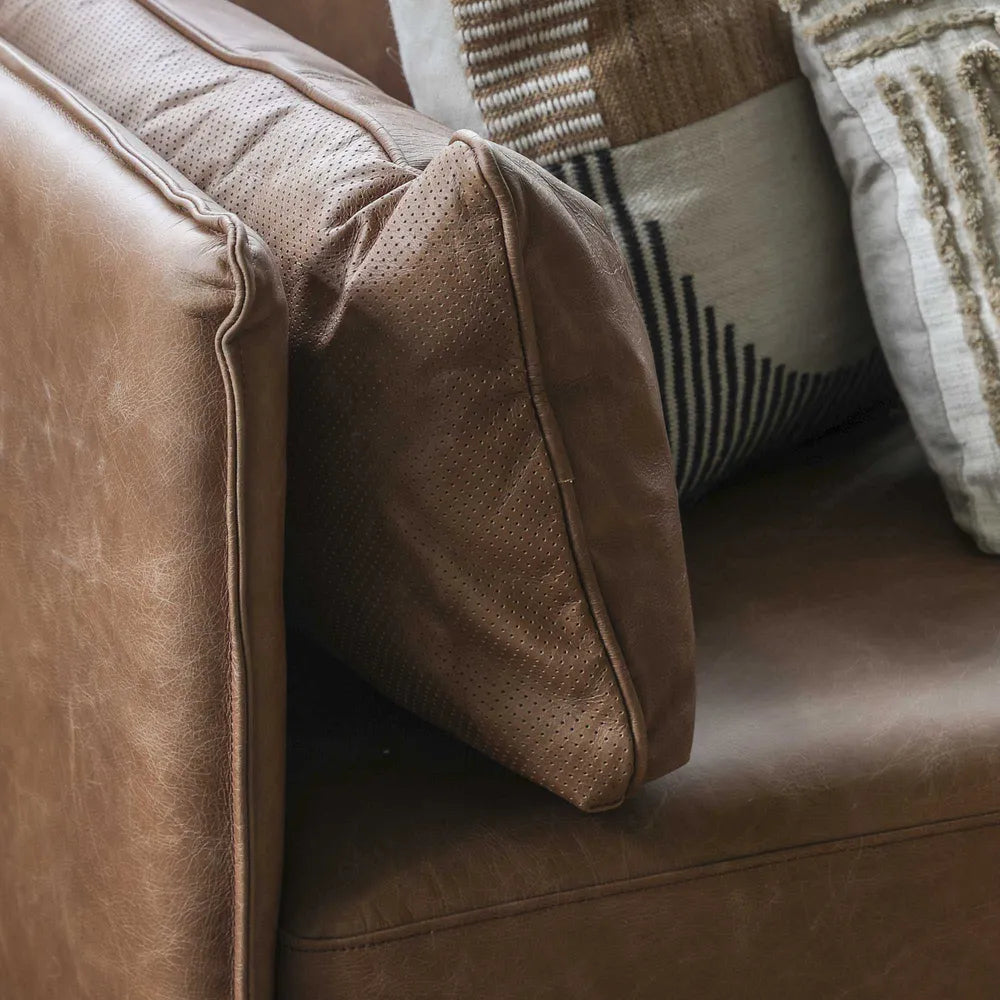 Wigmore Sofa - Brown Leather