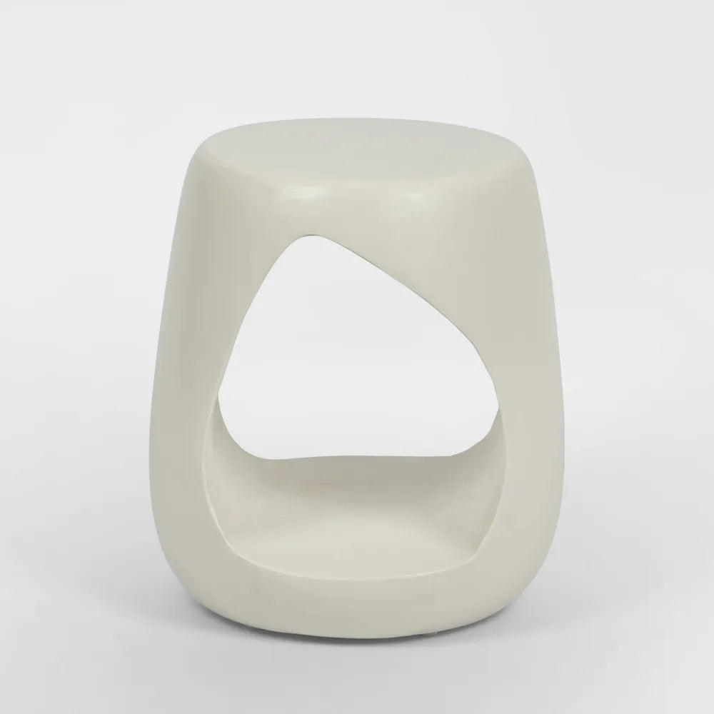 Cava Side Table - White