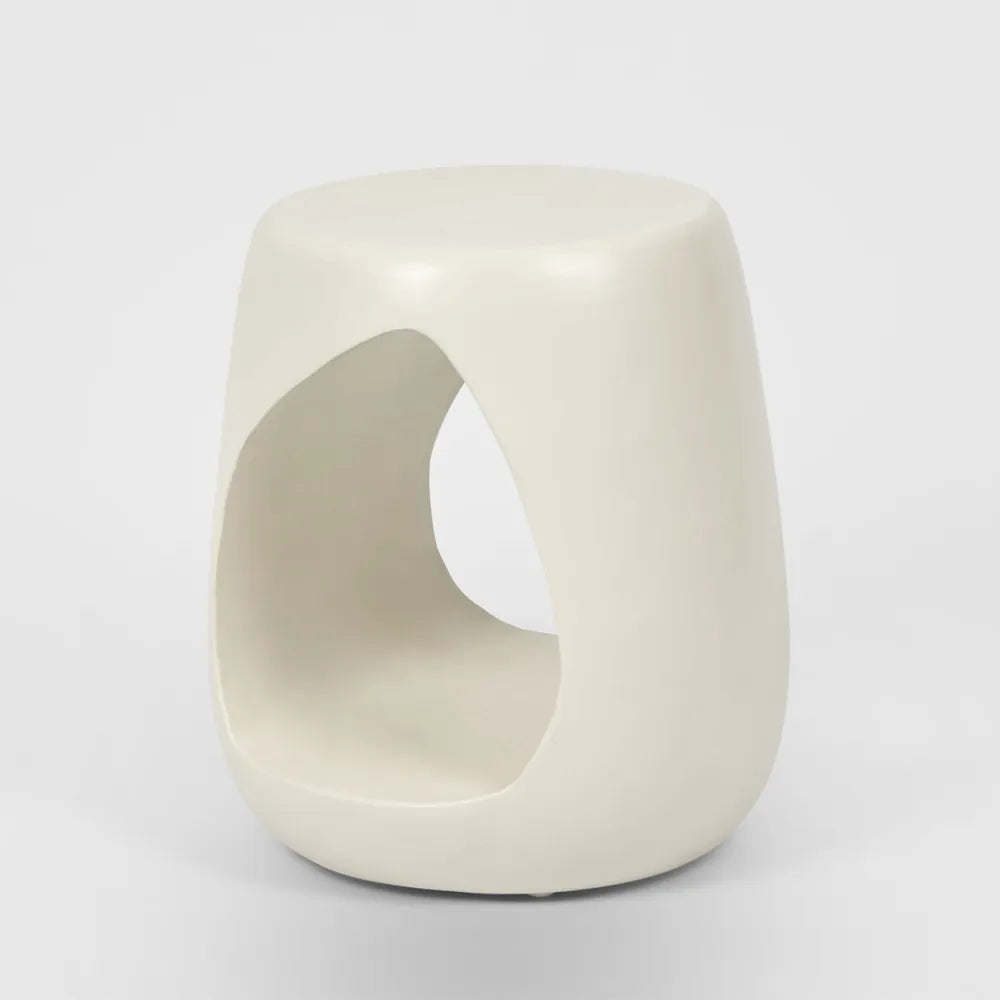 Cava Side Table - White