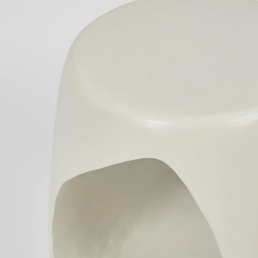 Cava Side Table - White