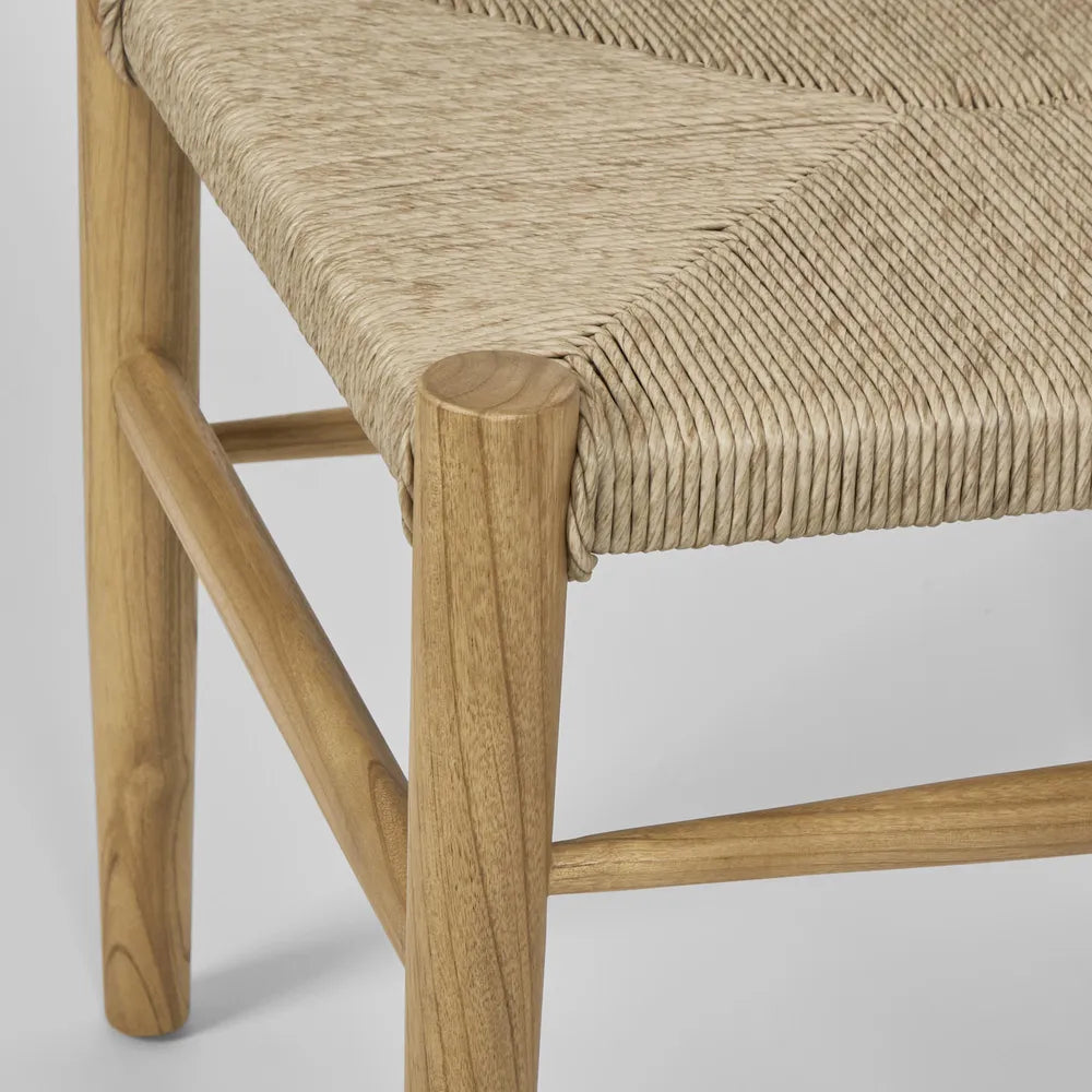 Arc Wishbone Chair - Natural